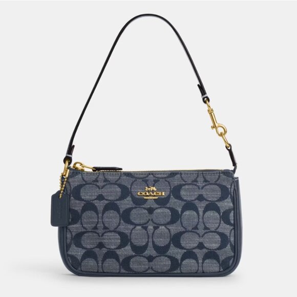 Pre-loved Coach Nolita 19 in Signature Chambray Blue | Style CH149 - Picture 1 of 15